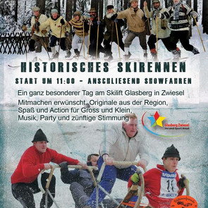 Historisches Ski- und Schlittenrennen am Glasberglift