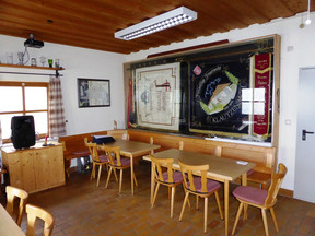 Raum für Versammlungen, Besprechungen und Schulungen der FFW Klautzenbach